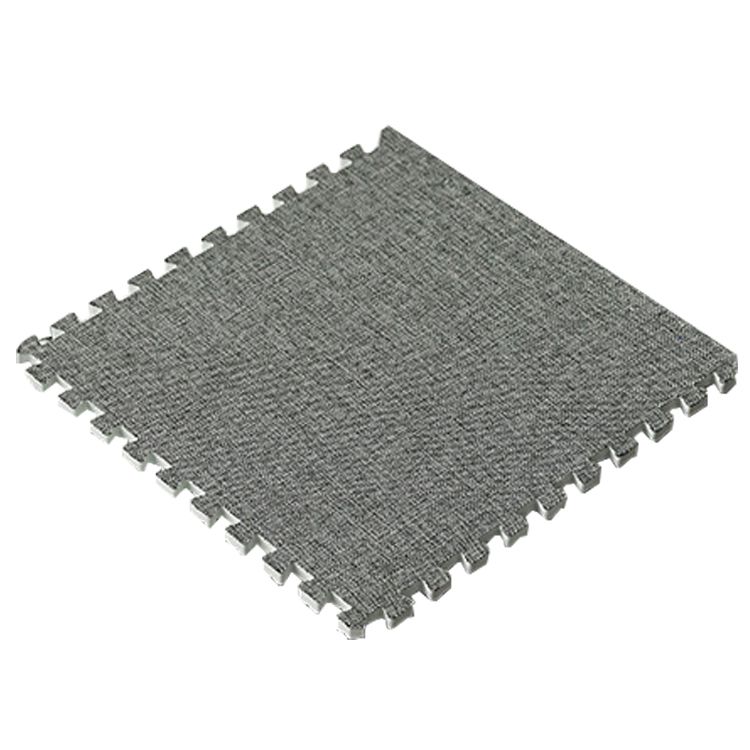 Carpet Tile Non-Skid Fade Resistant Solid Color Interlocking Carpet Tiles Living Room Clearhalo 'Carpet Tiles & Carpet Squares' 'carpet_tiles_carpet_squares' 'Flooring 'Home Improvement' 'home_improvement' 'home_improvement_carpet_tiles_carpet_squares' Walls and Ceiling' 1200x1200_5d5da94f-d5d3-4319-b538-63e49a4329ea