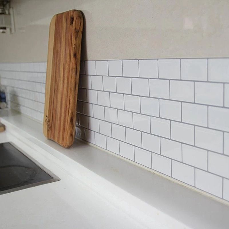 Modern Peel and Stick Tiles PVC Subway Tile Peel and Stick Wall Tile for Bathroom Clearhalo 'Flooring 'Home Improvement' 'home_improvement' 'home_improvement_peel_stick_blacksplash' 'Peel & Stick Backsplash Tile' 'peel_stick_blacksplash' 'Walls & Ceilings' Walls and Ceiling' 1200x1200_5df9fae5-a225-421b-9eeb-c9270fc65a52