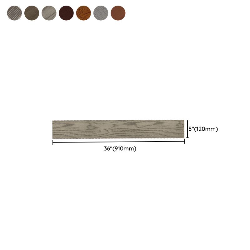Modern Solid Hardwood Flooring 30-Pack Cherry Wood Side Trim Piece for Patio Clearhalo 'Flooring 'Hardwood Flooring' 'hardwood_flooring' 'Home Improvement' 'home_improvement' 'home_improvement_hardwood_flooring' Walls and Ceiling' 1200x1200_5e2d2774-c32c-4c43-8332-887739faf29b