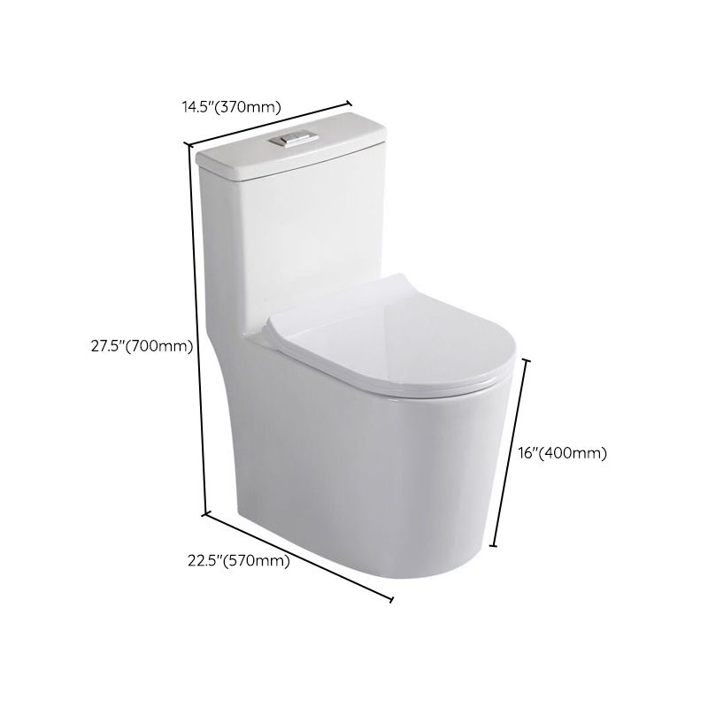 Modern All-In-One Toilet Bowl Floor Mounted Siphon Jet ABS Urine Toilet Clearhalo 'Bathroom Remodel & Bathroom Fixtures' 'Home Improvement' 'home_improvement' 'home_improvement_toilets' 'Toilets & Bidets' 'Toilets' 1200x1200_5e2d5c10-853d-4256-9f40-ef3c63068829