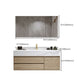 Modern Wall Mount Bathroom Vanity Set Wood Sink Vanity with Mirror Clearhalo 'Bathroom Remodel & Bathroom Fixtures' 'Bathroom Vanities' 'bathroom_vanities' 'Home Improvement' 'home_improvement' 'home_improvement_bathroom_vanities' 1200x1200_5e545944-a843-4c65-a590-fd94139f54f4