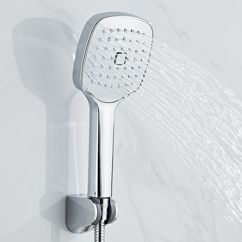 Square Hand Shower Head Modern Wall Mounted Handheld Shower Head Clearhalo 'Bathroom Remodel & Bathroom Fixtures' 'Home Improvement' 'home_improvement' 'home_improvement_shower_heads' 'Shower Heads' 'shower_heads' 'Showers & Bathtubs Plumbing' 'Showers & Bathtubs' 1200x1200_5e912a77-b6ba-4d38-927c-aaea61466766