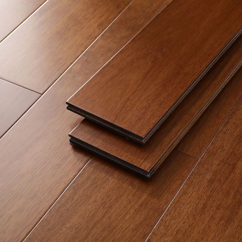 Traditional Wood Flooring Tiles Click-Locking Wire Brushed Hardwood Flooring Clearhalo 'Flooring 'Hardwood Flooring' 'hardwood_flooring' 'Home Improvement' 'home_improvement' 'home_improvement_hardwood_flooring' Walls and Ceiling' 1200x1200_5ed0ff41-f54a-4178-9f0f-976ff938049f