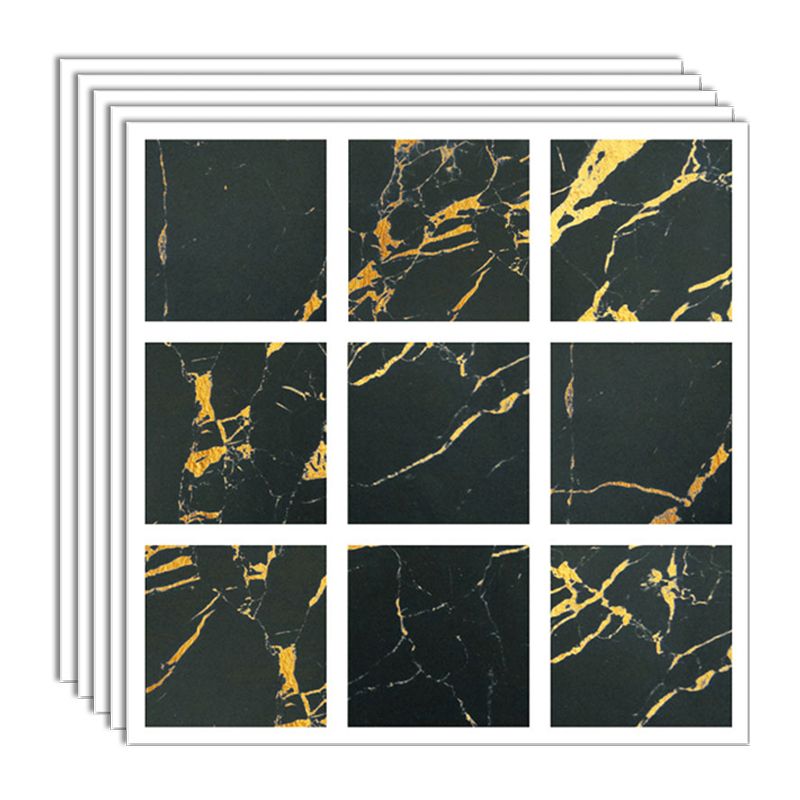 Peel & Stick Mosaic Tile PVC Square Stain Resistant Peel and Stick Tiles 20-Pack Clearhalo 'Flooring 'Home Improvement' 'home_improvement' 'home_improvement_peel_stick_blacksplash' 'Peel & Stick Backsplash Tile' 'peel_stick_blacksplash' 'Walls & Ceilings' Walls and Ceiling' 1200x1200_5ee8b098-d887-4f5c-b559-ec3c5dc705d5