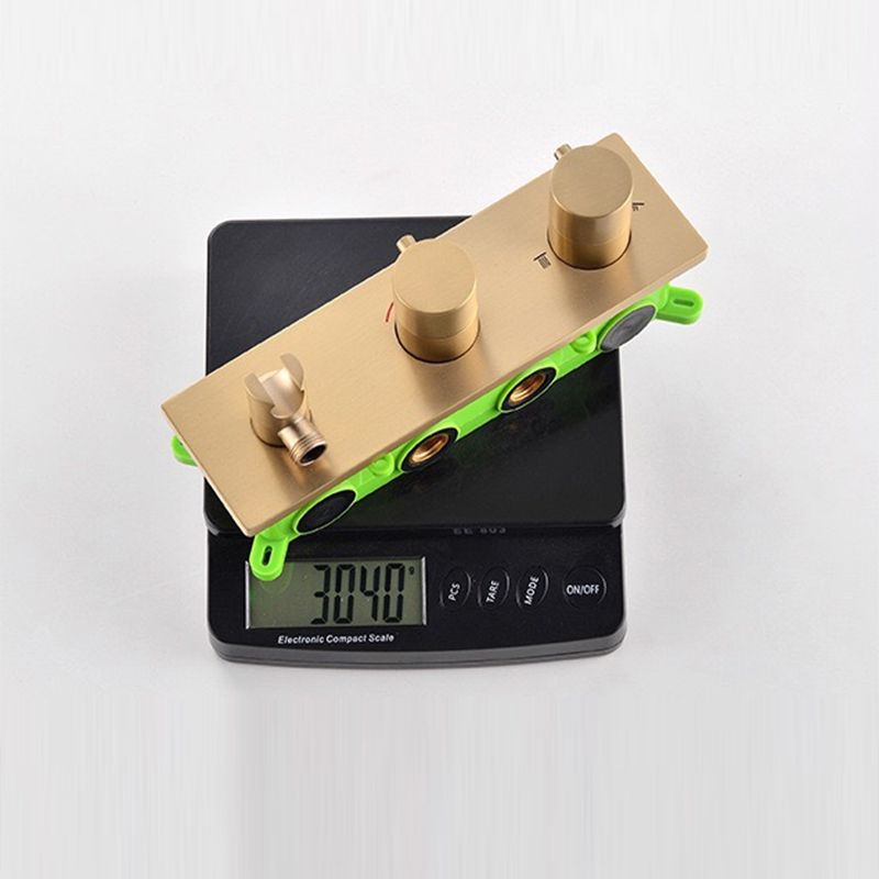 Modern Shower Trim Brass Fixed Shower Head Shower Head Combo Clearhalo 'Bathroom Remodel & Bathroom Fixtures' 'Home Improvement' 'home_improvement' 'home_improvement_shower_faucets' 'Shower Faucets & Systems' 'shower_faucets' 'Showers & Bathtubs Plumbing' 'Showers & Bathtubs' 1200x1200_5efab220-277b-49f6-b75a-8c20bec2f21e