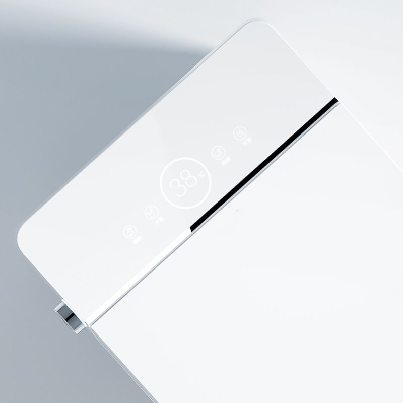 White Elongated Deodorizing Antimicrobial Floor Mount Bidet with Heated Seat Clearhalo 'Bathroom Remodel & Bathroom Fixtures' 'Bidets' 'Home Improvement' 'home_improvement' 'home_improvement_bidets' 'Toilets & Bidets' 1200x1200_5f11cbcd-1268-4c73-be02-5f2591b09d82