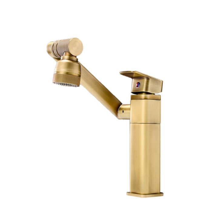 Luxury Vessel Faucet Swivel Spout High-Arc Single Handle Vessel Faucet Clearhalo 'Bathroom Remodel & Bathroom Fixtures' 'Bathroom Sink Faucets' 'Bathroom Sinks & Faucet Components' 'bathroom_sink_faucets' 'Home Improvement' 'home_improvement' 'home_improvement_bathroom_sink_faucets' 1200x1200_5f129858-21f8-4316-b809-d09bd35dc3c2