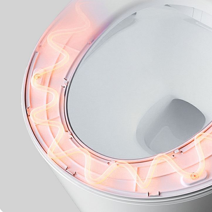 Ceramic Elongated Stain Resistant Wall Mounted Bidet with Temperature Control Clearhalo 'Bathroom Remodel & Bathroom Fixtures' 'Bidets' 'Home Improvement' 'home_improvement' 'home_improvement_bidets' 'Toilets & Bidets' 1200x1200_5f2efd89-adde-4291-b381-6e39fd7c4200