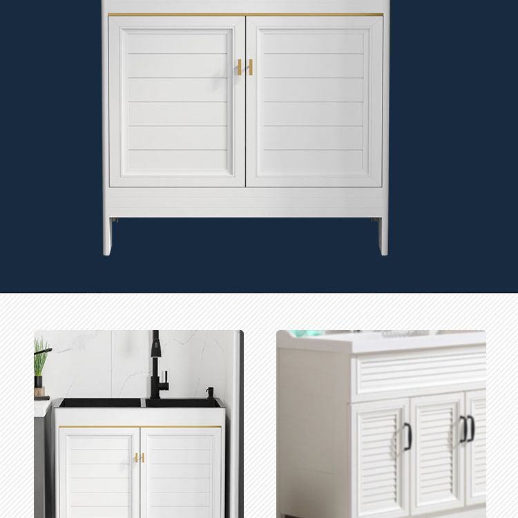 Modern Style Kitchen Sink Stainless Steel All-in-one Kitchen Sink Clearhalo 'Home Improvement' 'home_improvement' 'home_improvement_kitchen_sinks' 'Kitchen Remodel & Kitchen Fixtures' 'Kitchen Sinks & Faucet Components' 'Kitchen Sinks' 'kitchen_sinks' 1200x1200_5f363148-3313-4c9c-80a9-f18bf7588cdd