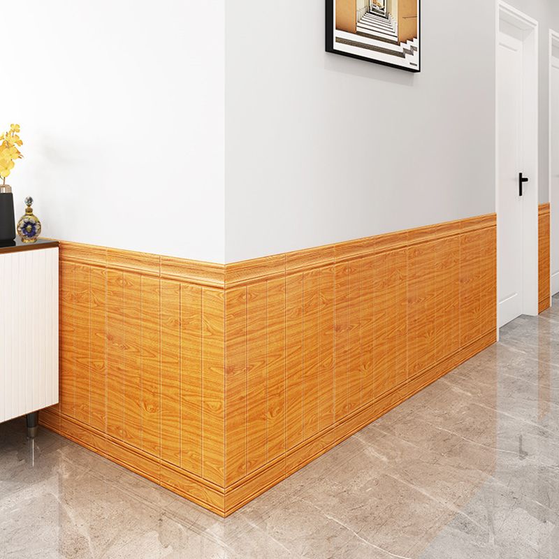Industrial Wall Plank 3D Wood Grain Bathroom Living Room Wall Panels Set of 10 Clearhalo 'Flooring 'Home Improvement' 'home_improvement' 'home_improvement_wall_paneling' 'Wall Paneling' 'wall_paneling' 'Walls & Ceilings' Walls and Ceiling' 1200x1200_5f420da9-a2d3-4b07-a907-515a0a2feecd
