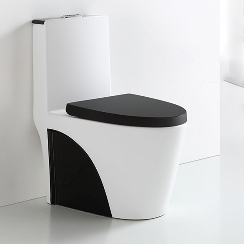 Skirted Toilet Traditional Floor Mount One-Piece Toilet with Slow Close Seat Clearhalo 'Bathroom Remodel & Bathroom Fixtures' 'Home Improvement' 'home_improvement' 'home_improvement_toilets' 'Toilets & Bidets' 'Toilets' 1200x1200_5f499e62-24b3-4a52-986c-cc4893c22262