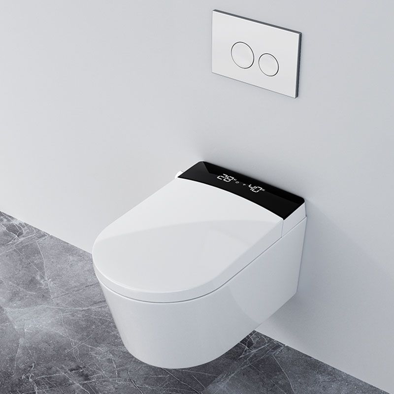 Electronic Elongated Toilet Wall Mounted Bidet with Heated Seat Clearhalo 'Bathroom Remodel & Bathroom Fixtures' 'Bidets' 'Home Improvement' 'home_improvement' 'home_improvement_bidets' 'Toilets & Bidets' 1200x1200_5f5c7fc7-0a1b-4868-8ada-a8b2590ac374