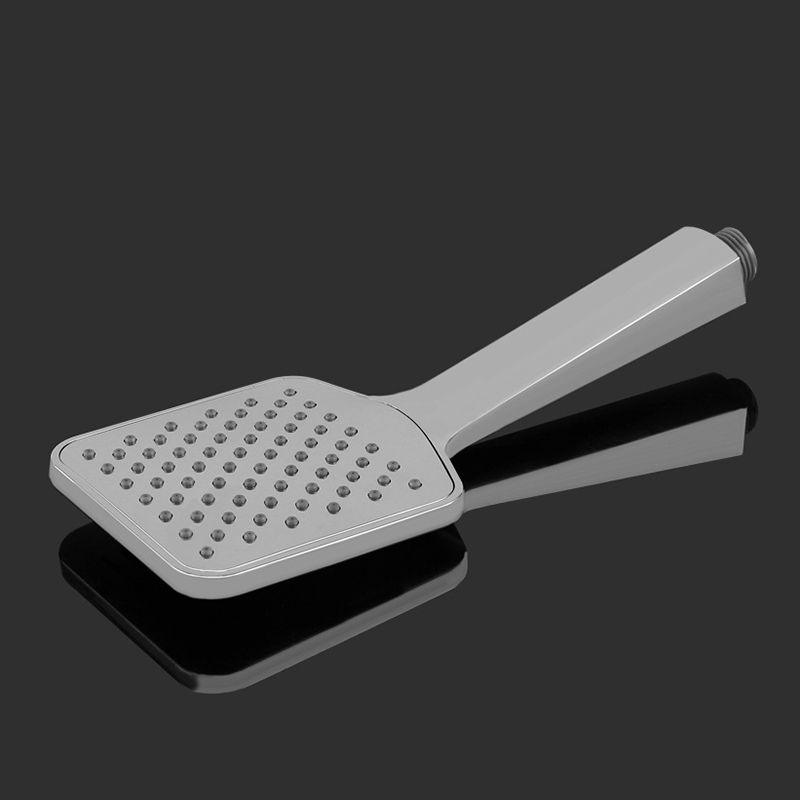 Chrome Square Shower Head Combo Wall Mounted and Ceiling Mounted Hand Shower Clearhalo 'Bathroom Remodel & Bathroom Fixtures' 'Home Improvement' 'home_improvement' 'home_improvement_shower_heads' 'Shower Heads' 'shower_heads' 'Showers & Bathtubs Plumbing' 'Showers & Bathtubs' 1200x1200_5f60b766-c80a-45d8-b41e-515dec3a9761