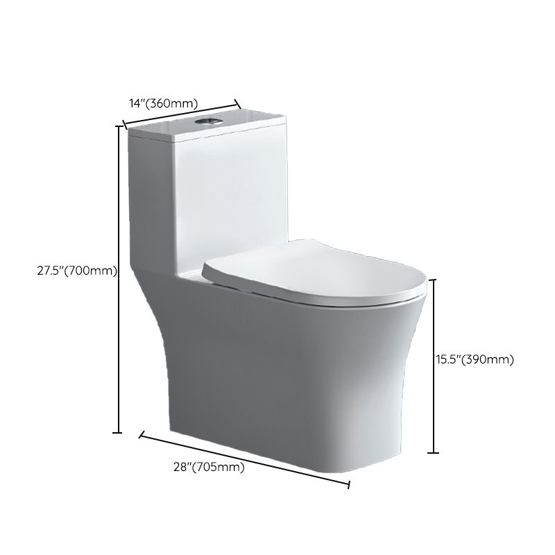 Modern Floor Mounted Toilet Slow Close Seat Included Toilet Bowl for Bathroom Clearhalo 'Bathroom Remodel & Bathroom Fixtures' 'Home Improvement' 'home_improvement' 'home_improvement_toilets' 'Toilets & Bidets' 'Toilets' 1200x1200_5f612197-84c0-49a7-8088-89db6a6dc8c6