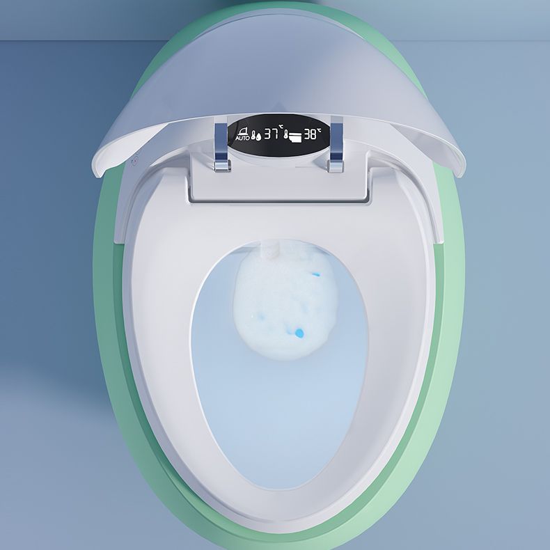 Contemporary Round Floor Mount Bidet with Heated Seat and Remote Control Included Clearhalo 'Bathroom Remodel & Bathroom Fixtures' 'Bidets' 'Home Improvement' 'home_improvement' 'home_improvement_bidets' 'Toilets & Bidets' 1200x1200_5f89f4ff-176a-4373-a418-3f0fed212942