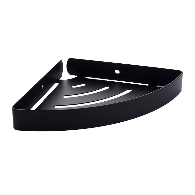 Silver/Black Bathroom Accessory Set Modern 1/2/3 - Piece Bath Shelf Clearhalo 'Bathroom Hardware Sets' 'Bathroom Hardware' 'Bathroom Remodel & Bathroom Fixtures' 'bathroom_hardware_sets' 'Home Improvement' 'home_improvement' 'home_improvement_bathroom_hardware_sets' 1200x1200_5fcb7581-11a6-4a16-88b9-0f3a1900c5d9