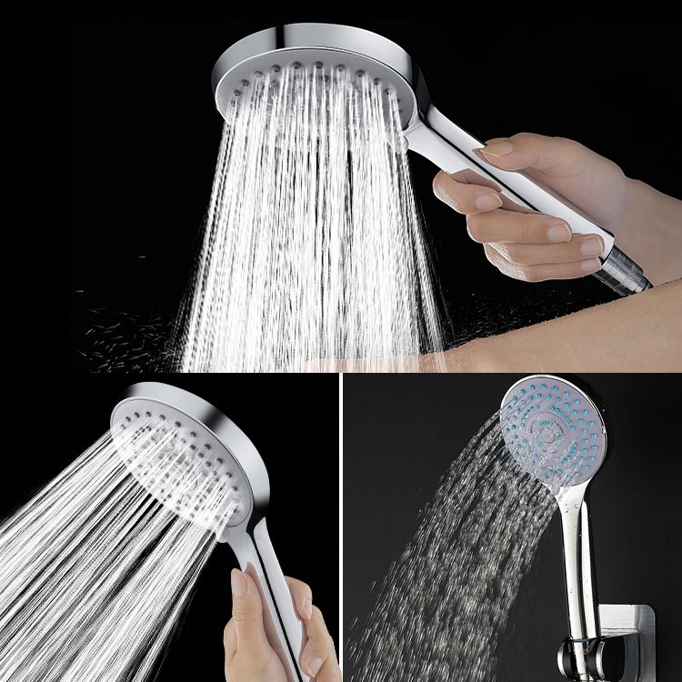 Contemporary Handheld Shower Head High Flow 5-Spray Patterns Wall-Mount Showerhead Clearhalo 'Bathroom Remodel & Bathroom Fixtures' 'Home Improvement' 'home_improvement' 'home_improvement_shower_heads' 'Shower Heads' 'shower_heads' 'Showers & Bathtubs Plumbing' 'Showers & Bathtubs' 1200x1200_5fce7be5-b8f9-4d32-a91a-a14f7c503273