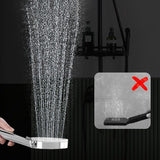 Plastic Hand Shower Round Handheld Shower Head with Adjustable Spray Pattern Clearhalo 'Bathroom Remodel & Bathroom Fixtures' 'Home Improvement' 'home_improvement' 'home_improvement_shower_heads' 'Shower Heads' 'shower_heads' 'Showers & Bathtubs Plumbing' 'Showers & Bathtubs' 1200x1200_5fdbeea1-37e9-44d8-a120-b5a63dec1a1d