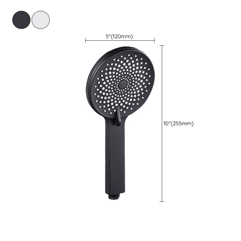 Contemporary Round Shower Head Solid Color Handheld Shower Head for Bathroom Clearhalo 'Bathroom Remodel & Bathroom Fixtures' 'Home Improvement' 'home_improvement' 'home_improvement_shower_heads' 'Shower Heads' 'shower_heads' 'Showers & Bathtubs Plumbing' 'Showers & Bathtubs' 1200x1200_5fec0014-1119-406a-ad98-d362f8a19fcd