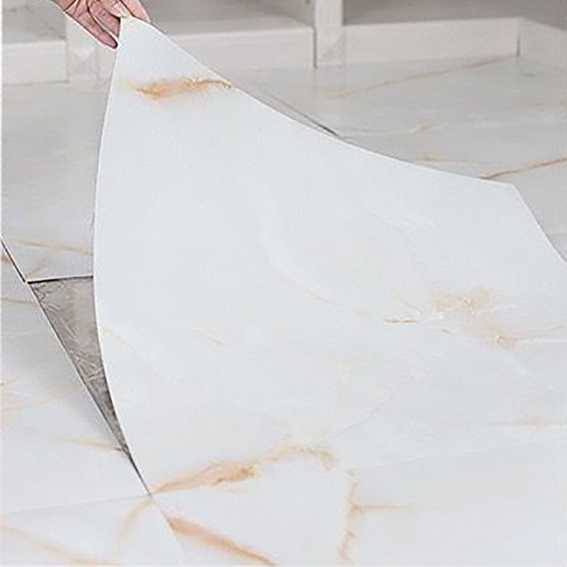Home Indoor Vinyl Floor Peel and Stick Marble Print Square PVC Flooring Clearhalo 'Flooring 'Home Improvement' 'home_improvement' 'home_improvement_vinyl_flooring' 'Vinyl Flooring' 'vinyl_flooring' Walls and Ceiling' 1200x1200_5ffda75c-1b6a-45e0-8531-bbdaaea8295d