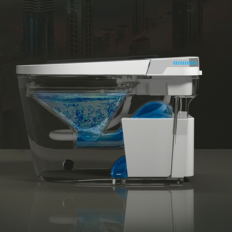 Minimalist Bidets Bidets Toilet Temperature Control Elongated Seat Bidet in White Clearhalo 'Bathroom Remodel & Bathroom Fixtures' 'Bidets' 'Home Improvement' 'home_improvement' 'home_improvement_bidets' 'Toilets & Bidets' 1200x1200_5ffebd76-6d8d-4c16-8524-35644b924d48