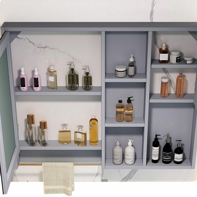 Modern Bathroom Vanity Set Wall Mount Ceramic Top Sink Included Clearhalo 'Bathroom Remodel & Bathroom Fixtures' 'Bathroom Vanities' 'bathroom_vanities' 'Home Improvement' 'home_improvement' 'home_improvement_bathroom_vanities' 1200x1200_6036a303-bcdc-4d21-83cc-0cd01a988f59