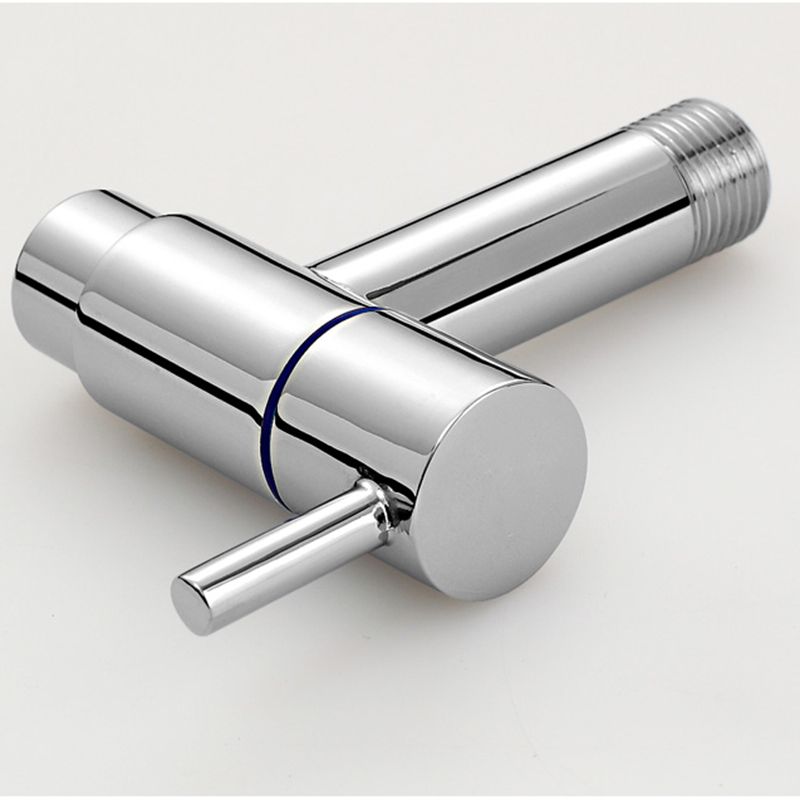 Contemporary Wall Mounted Bathroom Faucet Single Hole Low Arc Solid Brass Circular Faucet Clearhalo 'Bathroom Remodel & Bathroom Fixtures' 'Bathroom Sink Faucets' 'Bathroom Sinks & Faucet Components' 'bathroom_sink_faucets' 'Home Improvement' 'home_improvement' 'home_improvement_bathroom_sink_faucets' 1200x1200_603bb54b-f63b-47b0-8b59-340e5c6471c1