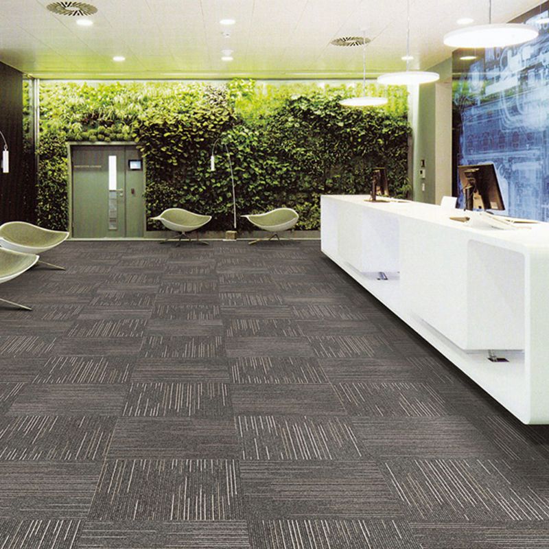 Gray Tone Level Loop Carpet Tile Geometric Self Adhesive Indoor Office Carpet Tiles Clearhalo 'Carpet Tiles & Carpet Squares' 'carpet_tiles_carpet_squares' 'Flooring 'Home Improvement' 'home_improvement' 'home_improvement_carpet_tiles_carpet_squares' Walls and Ceiling' 1200x1200_604923e0-be5e-4e67-98ea-d02287c3e78c