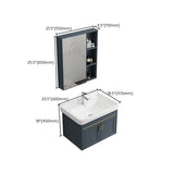 Modern Metal Blue Wall Mount Sink Vanity Faucet Included for Bathroom Clearhalo 'Bathroom Remodel & Bathroom Fixtures' 'Bathroom Vanities' 'bathroom_vanities' 'Home Improvement' 'home_improvement' 'home_improvement_bathroom_vanities' 1200x1200_604a9308-42b7-426f-b422-69f2e184a2e6