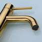 Modern 1-Handle Bathroom Sink Faucet Brushed Gold Vessel Sink Faucet Brass Clearhalo 'Bathroom Remodel & Bathroom Fixtures' 'Bathroom Sink Faucets' 'Bathroom Sinks & Faucet Components' 'bathroom_sink_faucets' 'Home Improvement' 'home_improvement' 'home_improvement_bathroom_sink_faucets' 1200x1200_604df549-0137-4185-86cf-7e67a16a1839