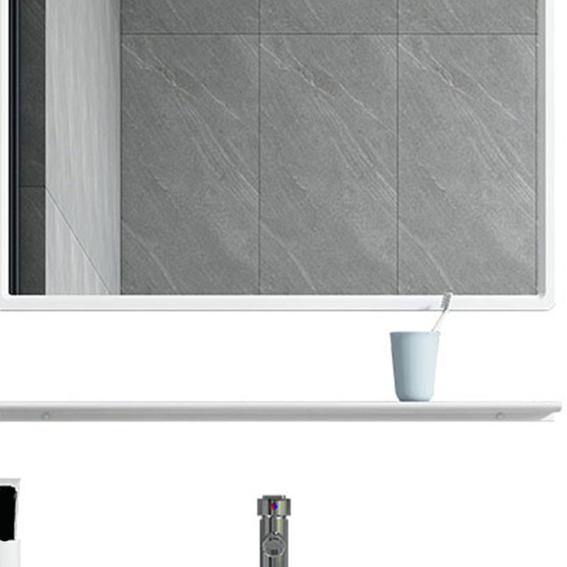 Wall-mounted Bathroom Vanity Modern Single-Sink Space Saver Vanity Clearhalo 'Bathroom Remodel & Bathroom Fixtures' 'Bathroom Vanities' 'bathroom_vanities' 'Home Improvement' 'home_improvement' 'home_improvement_bathroom_vanities' 1200x1200_6051597d-9052-4797-84cd-8047d5ab2795