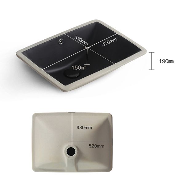 Black Undermount Vanity Sink Modern Porcelain Undermount Vanity Sink Clearhalo 'Bathroom Remodel & Bathroom Fixtures' 'Bathroom Sinks & Faucet Components' 'Bathroom Sinks' 'bathroom_sink' 'Home Improvement' 'home_improvement' 'home_improvement_bathroom_sink' 1200x1200_60538d88-a2a5-4d5f-ac19-fb6c314ae8d1