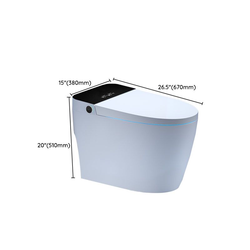 Ceramic Bidets Elongated White Contemporary Foot Sensor Smart Toilet Clearhalo 'Bathroom Remodel & Bathroom Fixtures' 'Bidets' 'Home Improvement' 'home_improvement' 'home_improvement_bidets' 'Toilets & Bidets' 1200x1200_6068038a-bd6b-477e-a0d6-54b758a004b4