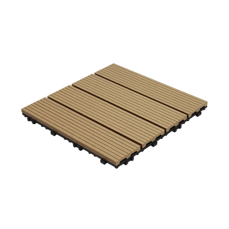 11 Pack 12" X 12" Square Deck/Patio Flooring Tiles Snap Fit for Outdoor Patio Tiles Clearhalo 'Home Improvement' 'home_improvement' 'home_improvement_outdoor_deck_tiles_planks' 'Outdoor Deck Tiles & Planks' 'Outdoor Flooring & Tile' 'Outdoor Remodel' 'outdoor_deck_tiles_planks' 1200x1200_607898b6-630a-4f97-8282-0001c6aed937