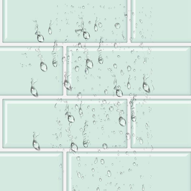 Rectangle Tile-Peel & Stick Plain Waterproof Plastic Peel & Stick Subway Tile for Kitchen Clearhalo 'Flooring 'Home Improvement' 'home_improvement' 'home_improvement_peel_stick_blacksplash' 'Peel & Stick Backsplash Tile' 'peel_stick_blacksplash' 'Walls & Ceilings' Walls and Ceiling' 1200x1200_60856082-de3b-4ec7-862d-0df487a58082