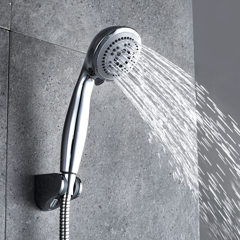 Metal Handheld Shower Head Traditional Wall Mounted Shower Head Clearhalo 'Bathroom Remodel & Bathroom Fixtures' 'Home Improvement' 'home_improvement' 'home_improvement_shower_heads' 'Shower Heads' 'shower_heads' 'Showers & Bathtubs Plumbing' 'Showers & Bathtubs' 1200x1200_60a7990b-9314-43e3-ba6b-2aeb19fcf8f0