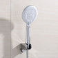 Silver Shower Head Combo Metal Modern 5-Spray Patterns Shower Heads Clearhalo 'Bathroom Remodel & Bathroom Fixtures' 'Home Improvement' 'home_improvement' 'home_improvement_shower_heads' 'Shower Heads' 'shower_heads' 'Showers & Bathtubs Plumbing' 'Showers & Bathtubs' 1200x1200_60da85f4-1dea-4f5d-aaf5-77168b1c0fef