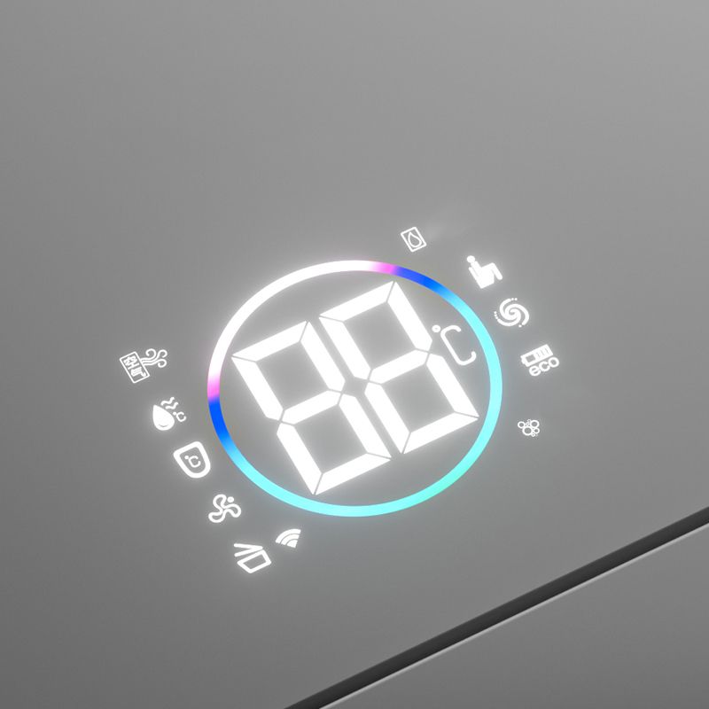 Contemporary White Elongated Heated Seat Warm Air Dryer Floor Mount Bidet Clearhalo 'Bathroom Remodel & Bathroom Fixtures' 'Bidets' 'Home Improvement' 'home_improvement' 'home_improvement_bidets' 'Toilets & Bidets' 1200x1200_60eb11d0-2145-4547-a8c9-aef787a028a2