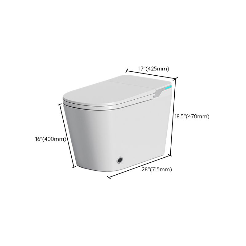 Modern Toilet Bowl One Piece Toilet Floor Mounted Porcelain Toilet Clearhalo 'Bathroom Remodel & Bathroom Fixtures' 'Home Improvement' 'home_improvement' 'home_improvement_toilets' 'Toilets & Bidets' 'Toilets' 1200x1200_6108b23b-59d0-4fb5-9ef4-41f6269e4163