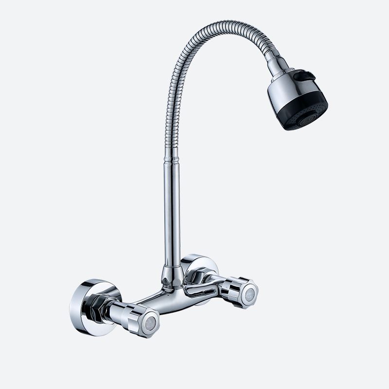 1-Handle 2-Holds Faucets with Water Dispenser Standard Kitchen Faucets Clearhalo 'Home Improvement' 'home_improvement' 'home_improvement_kitchen_faucets' 'Kitchen Faucets' 'Kitchen Remodel & Kitchen Fixtures' 'Kitchen Sinks & Faucet Components' 'kitchen_faucets' 1200x1200_613417c2-121e-45a0-aee9-e4f5f505e4a7