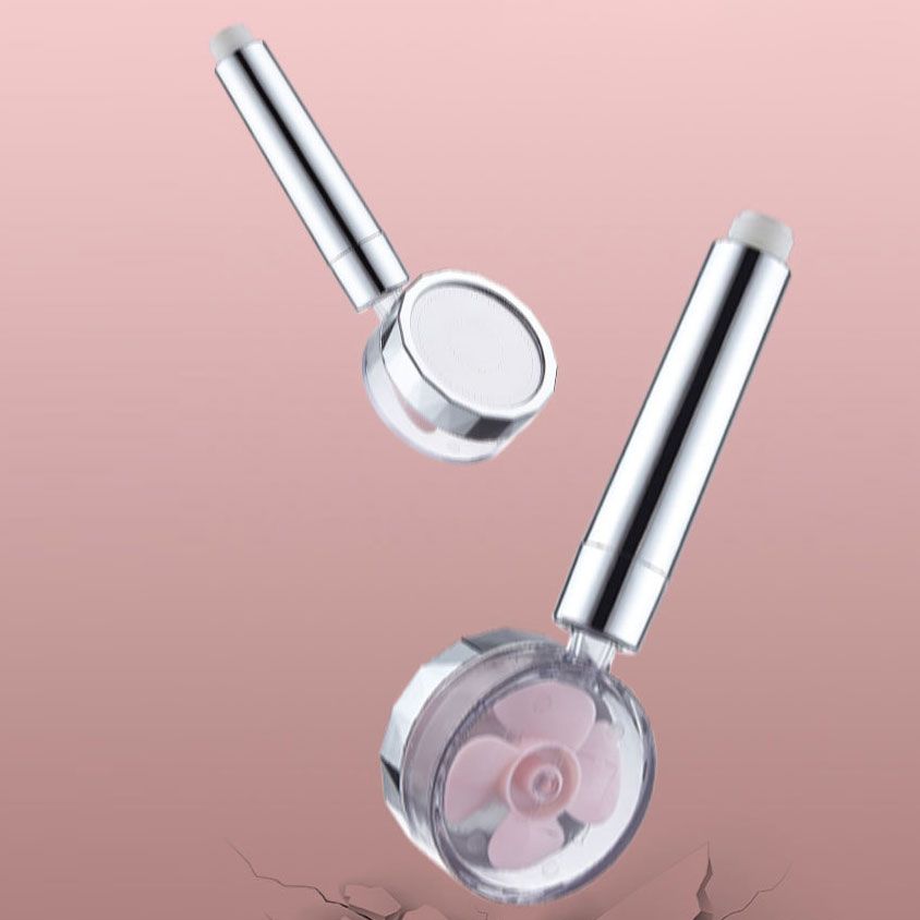 Contemporary Shower Head Combo Handheld Shower Head Plastic Wall-Mount Silver Shower Head Clearhalo 'Bathroom Remodel & Bathroom Fixtures' 'Home Improvement' 'home_improvement' 'home_improvement_shower_heads' 'Shower Heads' 'shower_heads' 'Showers & Bathtubs Plumbing' 'Showers & Bathtubs' 1200x1200_614704a2-e0b6-42ca-819f-a6189c329c02