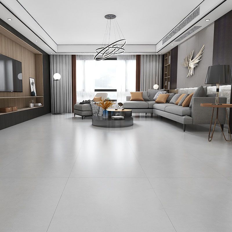 Non-slip Floor Tile Pure Color Rectangle Straight Edge Floor Tile for Living Room Clearhalo 'Floor Tiles & Wall Tiles' 'floor_tiles_wall_tiles' 'Flooring 'Home Improvement' 'home_improvement' 'home_improvement_floor_tiles_wall_tiles' Walls and Ceiling' 1200x1200_616df99a-aec4-4d1d-a2d9-ee5309411f99