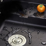 Contemporary Kitchen Sink Square Double Sink with Drain Assembly(Not Included Faucet) Clearhalo 'Home Improvement' 'home_improvement' 'home_improvement_kitchen_sinks' 'Kitchen Remodel & Kitchen Fixtures' 'Kitchen Sinks & Faucet Components' 'Kitchen Sinks' 'kitchen_sinks' 1200x1200_617a4259-e625-458b-bceb-3980f97a5f5b