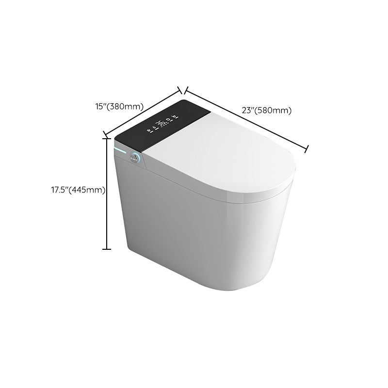 Foot Sensor White Floor Standing Bidet Water Pressure Control Bidet Clearhalo 'Bathroom Remodel & Bathroom Fixtures' 'Bidets' 'Home Improvement' 'home_improvement' 'home_improvement_bidets' 'Toilets & Bidets' 1200x1200_61c9334e-11d3-4844-83e6-ff112cac1f01