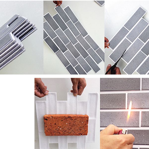 PVC Backsplash Panels Peel and Stick Waterproof Backsplash Panels Clearhalo 'Flooring 'Home Improvement' 'home_improvement' 'home_improvement_wall_paneling' 'Wall Paneling' 'wall_paneling' 'Walls & Ceilings' Walls and Ceiling' 1200x1200_61ce867d-cf5c-4ed7-8575-dbd971d9a3d7