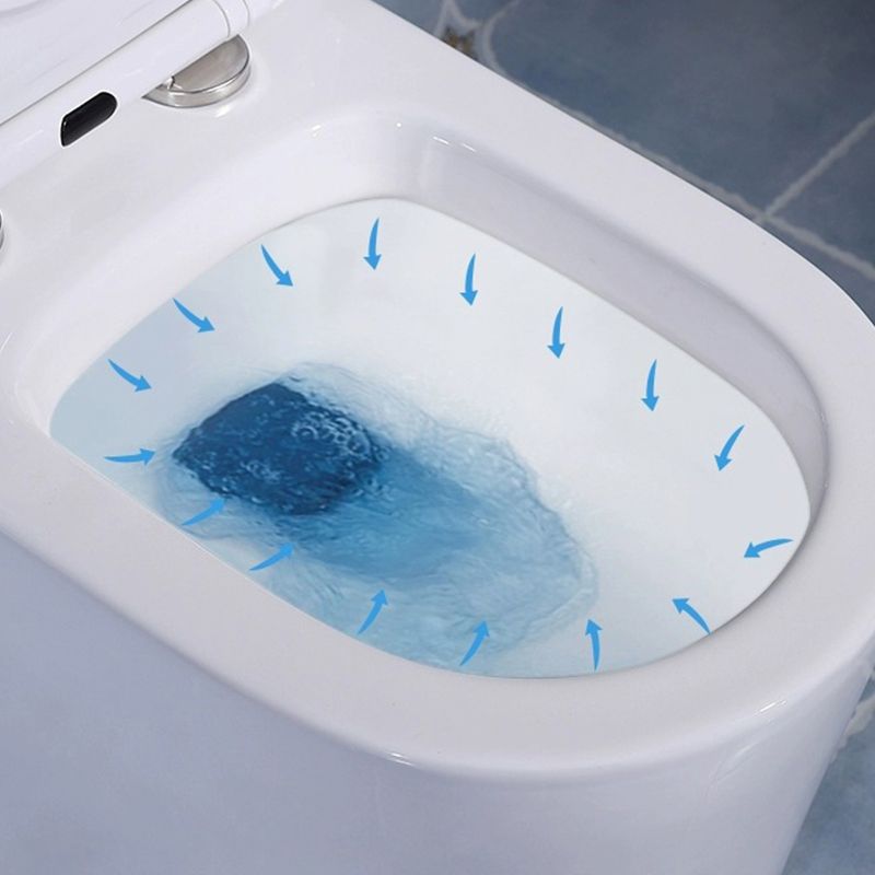 Modern White Flush Toilet Floor Mounted Toilet Bowl for Bathroom Clearhalo 'Bathroom Remodel & Bathroom Fixtures' 'Home Improvement' 'home_improvement' 'home_improvement_toilets' 'Toilets & Bidets' 'Toilets' 1200x1200_61e017b2-ade4-4a99-81af-ef62ad6592b1