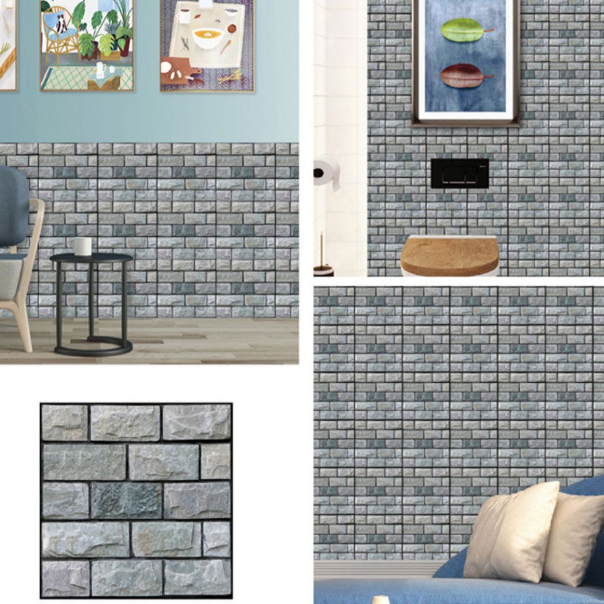 Plastic Wall Ceiling Industrial 3D Embossed Wall Access Panel with Waterproof Clearhalo 'Flooring 'Home Improvement' 'home_improvement' 'home_improvement_wall_paneling' 'Wall Paneling' 'wall_paneling' 'Walls & Ceilings' Walls and Ceiling' 1200x1200_61fc564a-0108-41b6-bf81-72f7cc3fada6