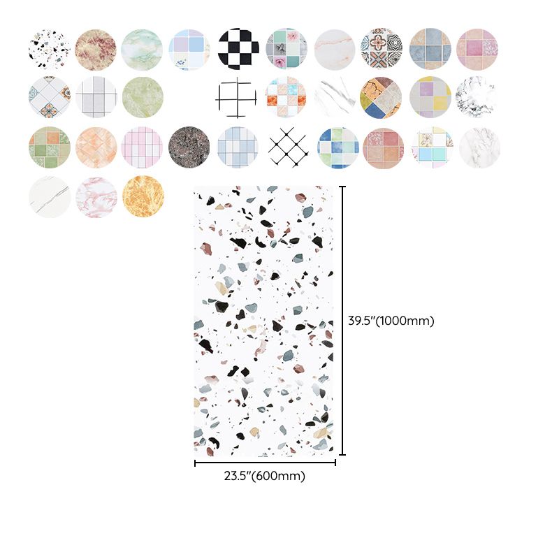 Kitchen Wall Tile Peel and Stick Wallpaper Waterproof Anti-oil Wallpaper Clearhalo 'Flooring 'Home Improvement' 'home_improvement' 'home_improvement_peel_stick_blacksplash' 'Peel & Stick Backsplash Tile' 'peel_stick_blacksplash' 'Walls & Ceilings' Walls and Ceiling' 1200x1200_61fc9f38-5114-4176-953e-b7b6fcd35976