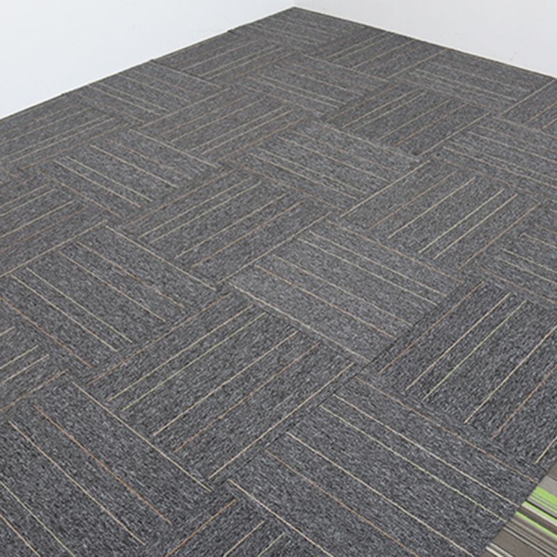 Carpet Tile Non-Skid Fade Resistant Geometry Loose Lay Carpet Tiles Living Room Clearhalo 'Carpet Tiles & Carpet Squares' 'carpet_tiles_carpet_squares' 'Flooring 'Home Improvement' 'home_improvement' 'home_improvement_carpet_tiles_carpet_squares' Walls and Ceiling' 1200x1200_621b4258-8425-4069-ad3e-233a0d570b27