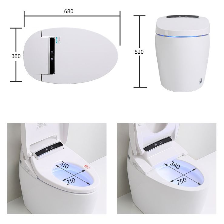 Modern Floor Mount Toilet Bowl Siphon Jet Bidet Toilet with Seat for Bathroom Clearhalo 'Bathroom Remodel & Bathroom Fixtures' 'Home Improvement' 'home_improvement' 'home_improvement_toilets' 'Toilets & Bidets' 'Toilets' 1200x1200_621b6bf8-ec8c-4a63-a50e-da2048868d8c